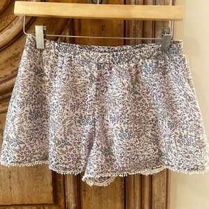 Floral Print Women Shorts